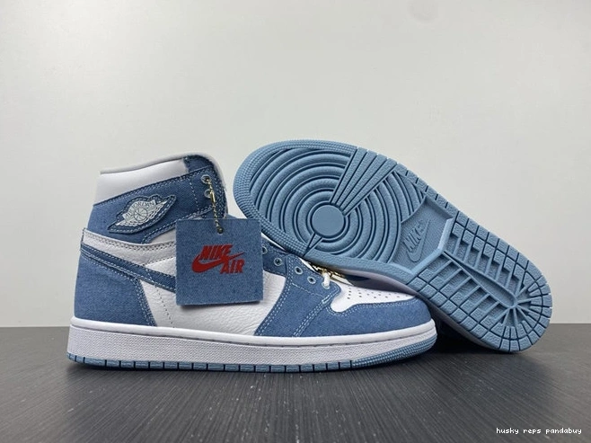 Rep Husky Durable Denim Jordan1 OG DM9036- 3630 1015